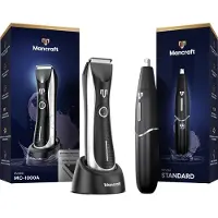 Mancraft Bodygroomer Mannen - Waterdicht - Trimmer voor Lichaam en Schaamstreek - Schaamhaar Trimmer - Met Neustrimmer