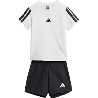 Adidas Trainingspak 'Essentials' zwart / wit