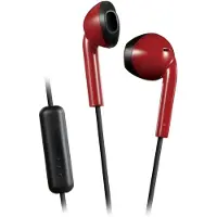 JVC in-ear hoofdtelefoon HA-F19M-RB-E (Rood/Grijs) |