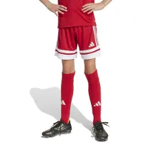 Adidas Sportbroek 'Squadra 25' knalrood / wit