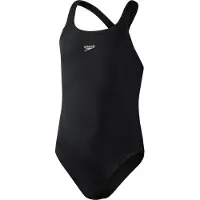Speedo Endurance+ sportbadpak Medalist zwart Meisjes Polyester Effen - maat 158/164