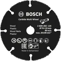 Bosch Accesorios Multimateriaal Doorslijpschijf 76 Mm
