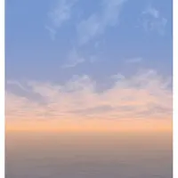 Living Walls The Wall II - Blauw - Wolken - 392291