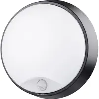 MEGATRON Bulka MT69040 LED-buitenlamp met bewegingsmelder (wand) LED LED vast ingebouwd 10 W Zwart