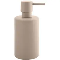 Spirella Zeepdispenser TUBE MATT – Zeephouder en Lotion Dispenser voor Badkamer Accessoires – Elegant Mat Design