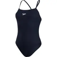 Speedo Eco Endurance+ Thinstrap Swimsuit Blauw UK 26 Vrouw