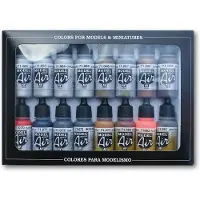 Vallejo Model Air Metallic Effects - 16 kleuren - 17ml - 71181
