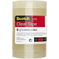 Other Plakband 508 19mmx66m transparant 8 rollen
