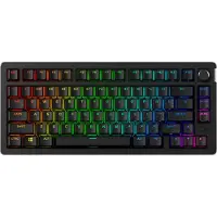 HyperX Alloy Rise 75 - Draadloos Gaming Toetsenbord - 75% Layout - Hot-Swappable - RGB - Lineaire Switches - Zwart - QWERTY- ANSI
