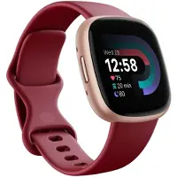 Fitbit Versa 4 Roségoud/Rood