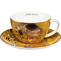 Goebel Cappuccinokopje De kus goudkleur