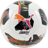 Puma Bal 'Orbita 7' oranje / rood / zwart / wit