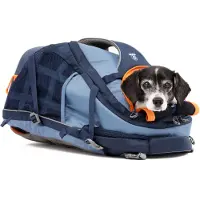 Kurgo G-train K9 Pack Rugzak Voor Honden - Hondenrugzak - Navy Blue