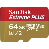 SanDisk Micro SD Memory Card with Adaptor SDSQXBU-064G-GN6MA