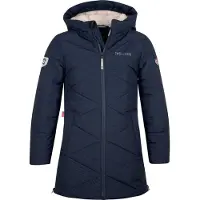 TROLLKIDS - Girl's Bergen Coat - Lange jas 104, blauw