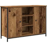 vidaXL Dressoir Oudhout 100 x 35 x 70 cm
