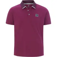 Jan Vanderstorm Shirt 'Morlan' donkerrood / wit