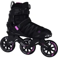Tempish Wenox Top 100 Dames Skeelers – 4x100mm Wielen – Speed / Fitness Inline Skates – Zwart Roze – Maat 40