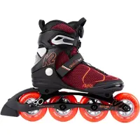 K2 Alexis 90 Boa Dames Inline Skate (burgandy / Oranje) 07.5 / 38