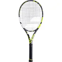 Babolat Tennisracket Pure Aero U NCV Grey Yellow White (Onbespannen)-Gripmaat L3