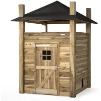 Voldux Hooiberg Loes - Kippenhok - Naturel - 175x175x225 cm