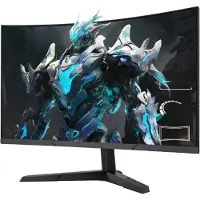 BOG 24 Inch Gebogen Gaming Monitor - FHD 1080p - 165Hz - 1ms - HDMI 2.0 - DisplayPort 1.2 - 250cd/m² - Zwart