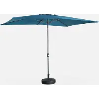Sweeek Touquet, rechthoekige parasol 2x3m met centrale mast