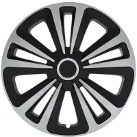 Jestic Wieldoppenset Terra Ring Mix Zilver/Zwart 13 Inch