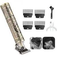 INF Tondeuse met accessoires oplaadbaar Goud