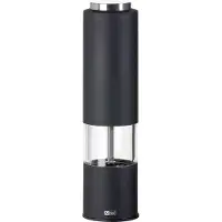 AdHoc Peper- en zoutmolen AdHoc Elektrisch Tropica Zwart 21,5 cm