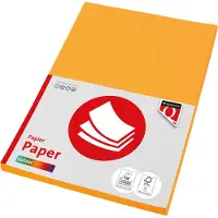 Quantore Kopieerpapier Colour A4 120gr diepgeel 100 vel - 3 stuks