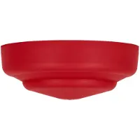 Bailey Plafondkap klein rood Ø10 x 4 cm