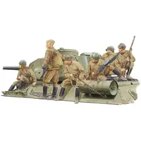Other Modelbouwpakket Militaire voertuigen - 6197 Soviet Infantry Tank Riders Plastic - 1:35 - Modelbouw