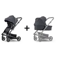 Mutsy Kinderwagen Nexo+ PLUS Complete Black/Black