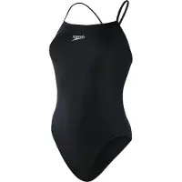 Speedo Vrouwen Eco+ Thinstrap 1 Stuk Zwempak Zwart || Maat: 36 FR