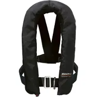 Baltic Winner Auto Harness Inflatable Life Jacket Zwart 40-150 kg