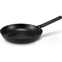 Brabantia Patron Koekenpan - Ø 28cm -Duurzame Pan met Luxe Design Handgreep - 100% PFAS Vrij - Keramische Antiaanbaklaag - Inductie Koekenpan - Zwart