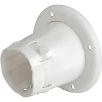 Osculati Pvc Flange For Cable And Hose 70 Mm Zilver