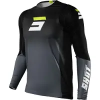 Shot Aerolite Gradient Long Sleeve Jersey Grijs 2XL Man