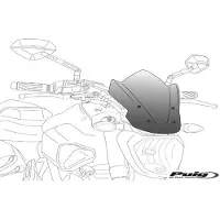 Puig Carenabris New Generation Sport Yamaha Fz1 Voorruit