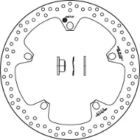 Brembo VOOR, 320 MM,VAST,M. ABE