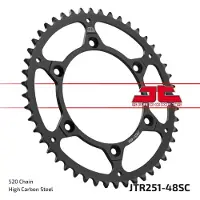 JT Sprockets 520 Sc Jtr251.48sc Steel Achtertandwiel