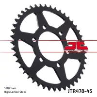 JT Sprockets 520 Jtr478.45 Steel Achtertandwiel