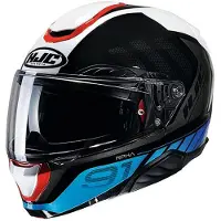 HJC RPHA 91 Rafino Zwart Blauw Mc21 Systeemhelm Maat L