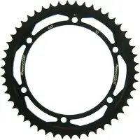 Sgr Achtertandwiel 463 48 voor Kawasaki KMX 125 '86-'03 (JTR463.48) (ketting 428), kleur zwart, staal
