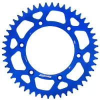 Supersprox Aluminium Ral990x47blu Achtertandwiel