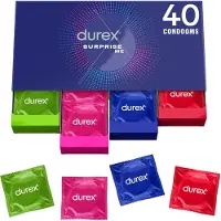Durex Surprise Me - 3 x 40 Condooms - 120 Stuks - Voordeelverpakking