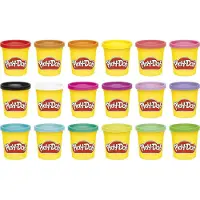 Play-Doh Fantaseer maar raak - 18 potjes van 84 gram - Verschillende Kleuren