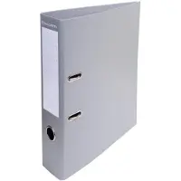 Exacompta Prem'Touch PVC Ordner met hefboom - rug 70 mm - A4 - Grijs - 53740E