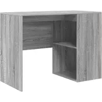 vidaXL Bureau Grijs Sonoma Bewerkt hout 102 x 50 x 75 cm